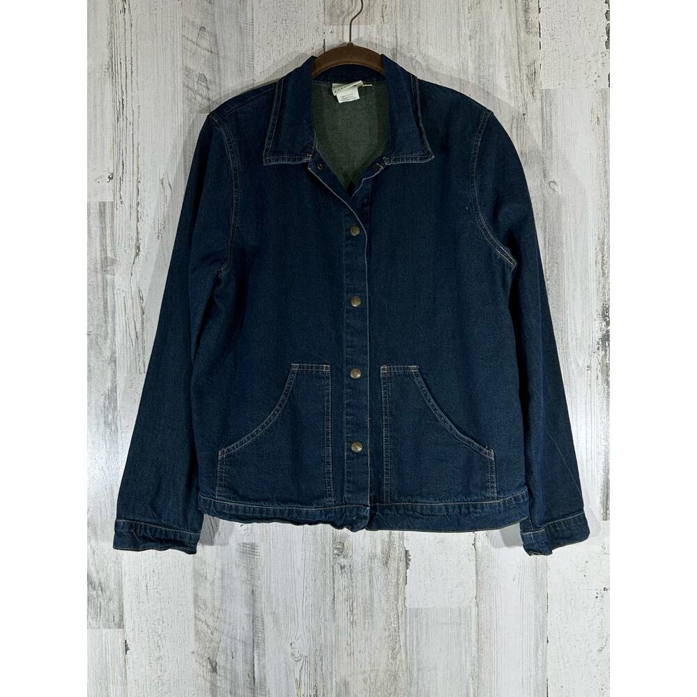 Hot Cotton By Marc Ware Denim Jacket Size Medium‎ 100% Cotton READ